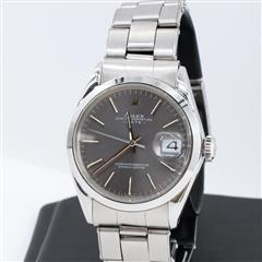 ROLEX OYSTER PERPETUAL DATE 15200 MENS AUTOMATIC WATCH GREY DIAL 34MM 1971